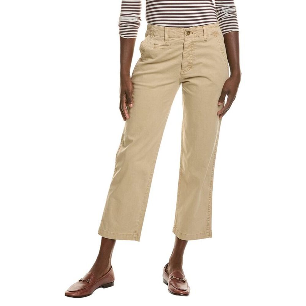 Amo Denim Womens Amo Lillian Crop Chino, Brown
